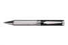 Shiny Black Lacquer & Silver Plated Ball Point Pen